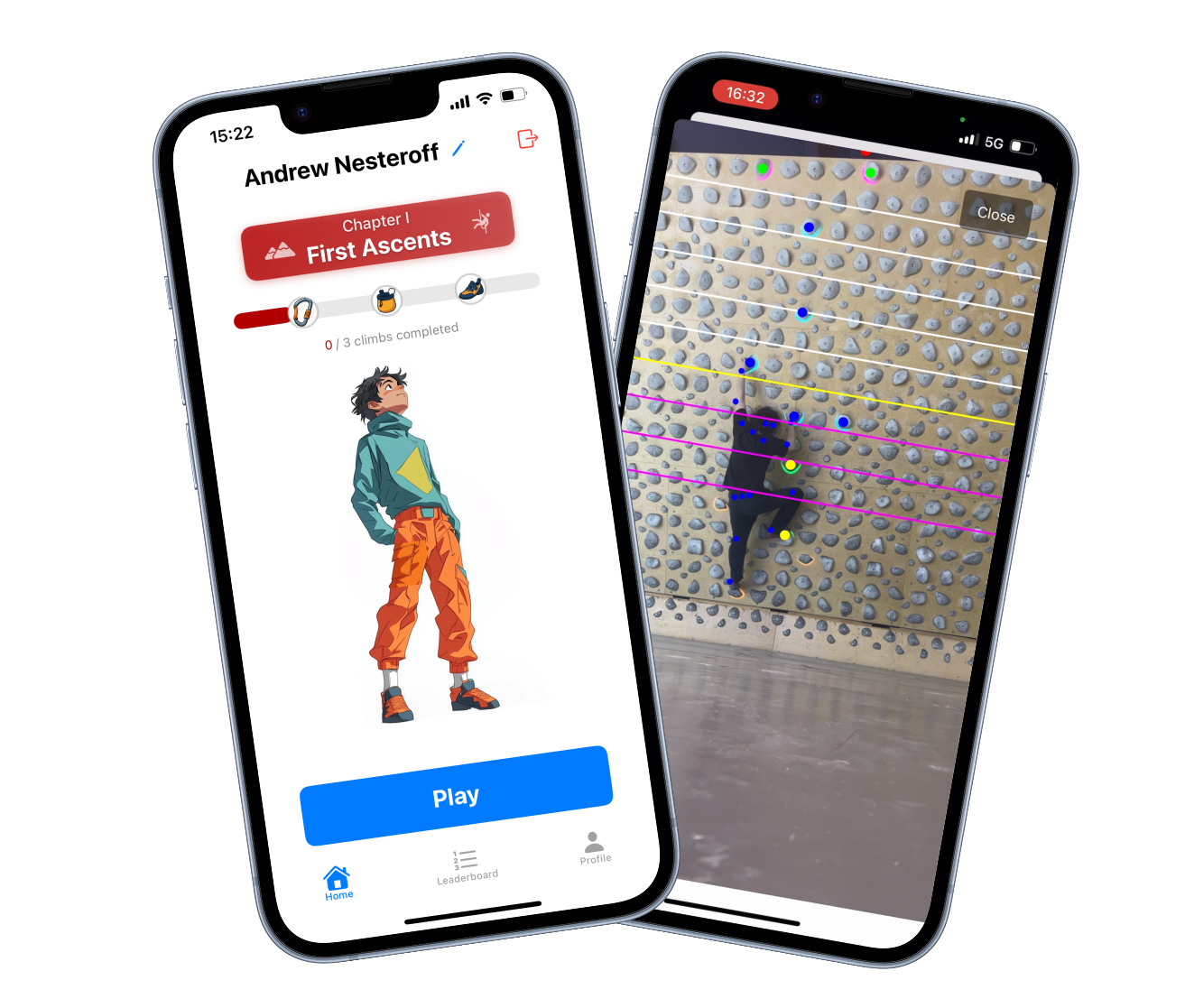 airClimb App Screenshot